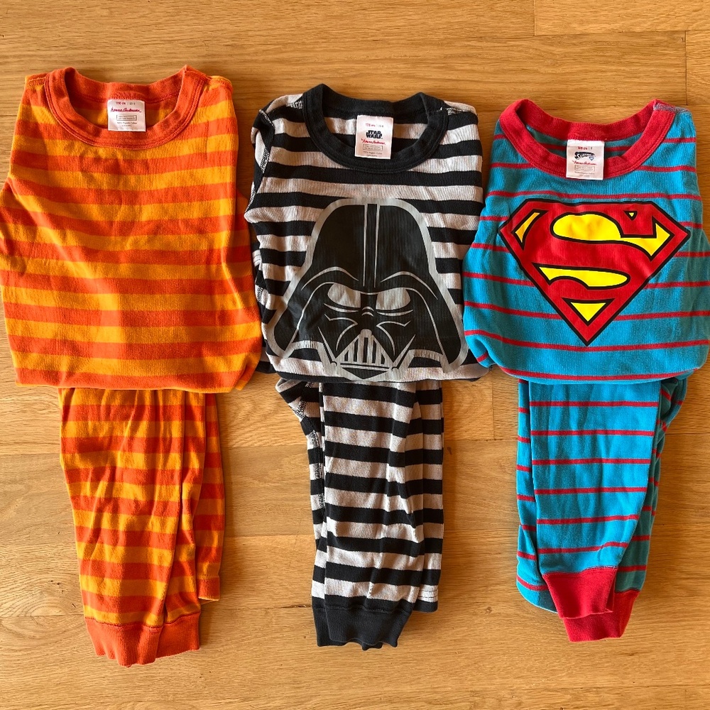 Hanna Anderson Organic Pajamas Size 8T